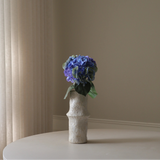 Faded Blue Hydrangea Flower