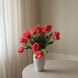 Red Parrot Tulips Bouquet