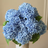 Blue Mini Snowball Hydrangea Bouquet