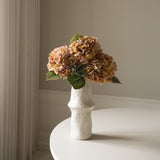 Orange Hydrangea Flower