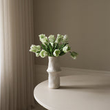 White Small Parrot Tulip Bouquet