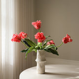 Dark Pink Parrot Tulip Bouquet