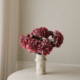Burgundy Hydrangea Bouquet