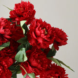 Dark Red Peony Bouquet