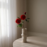 Dark Red Peony Flower