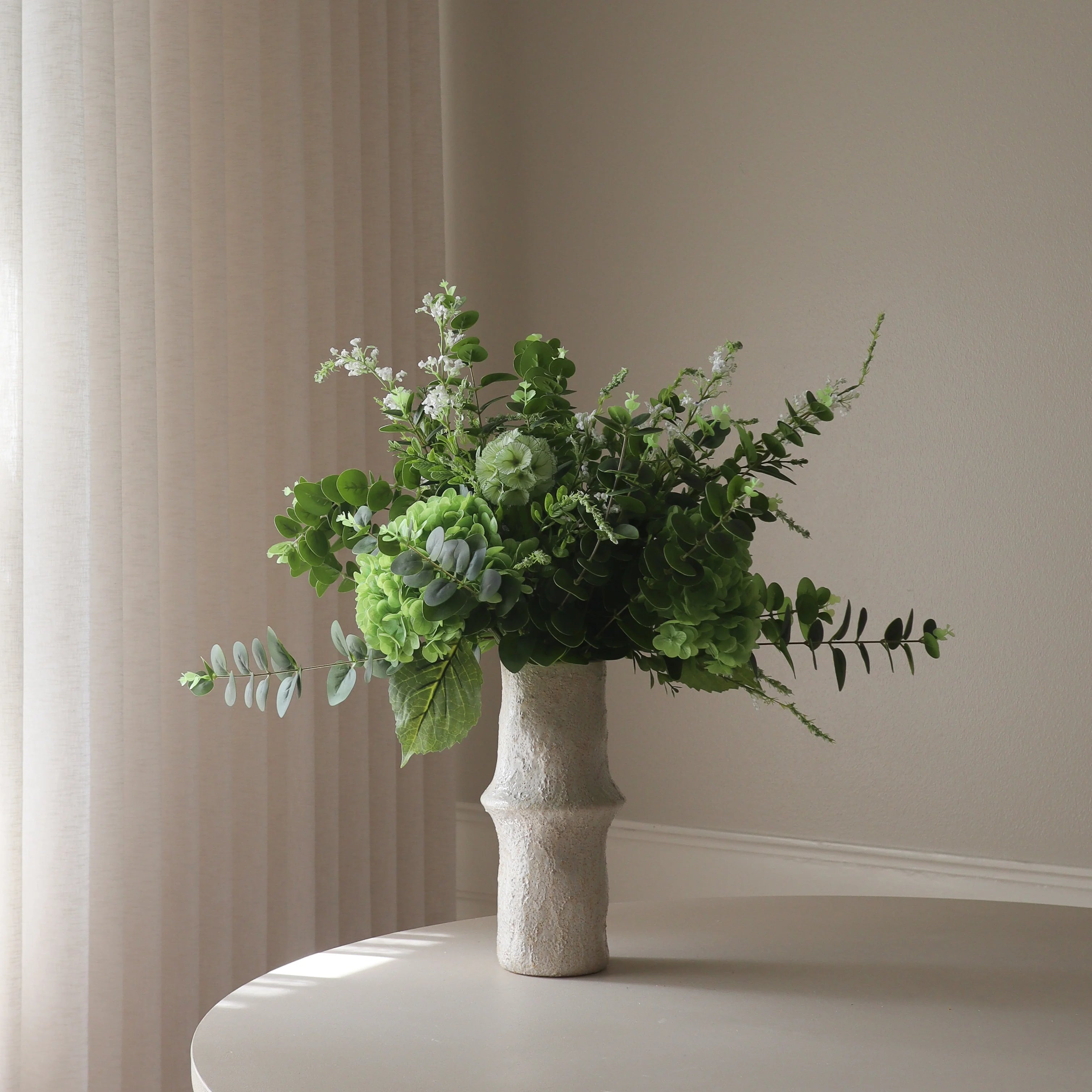 Deep Green bouquet by Botane Studios - sage green wedding centerpiece inspiration