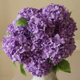 Purple Mini Snowball Hydrangea Bouquet