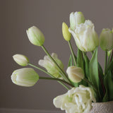 White Tulip Bouquet Mixed