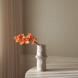 Orange Cymbidium Orchid Flower