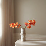 Orange Cymbidium Orchid Flower