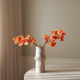 Orange Cymbidium Orchid Flower