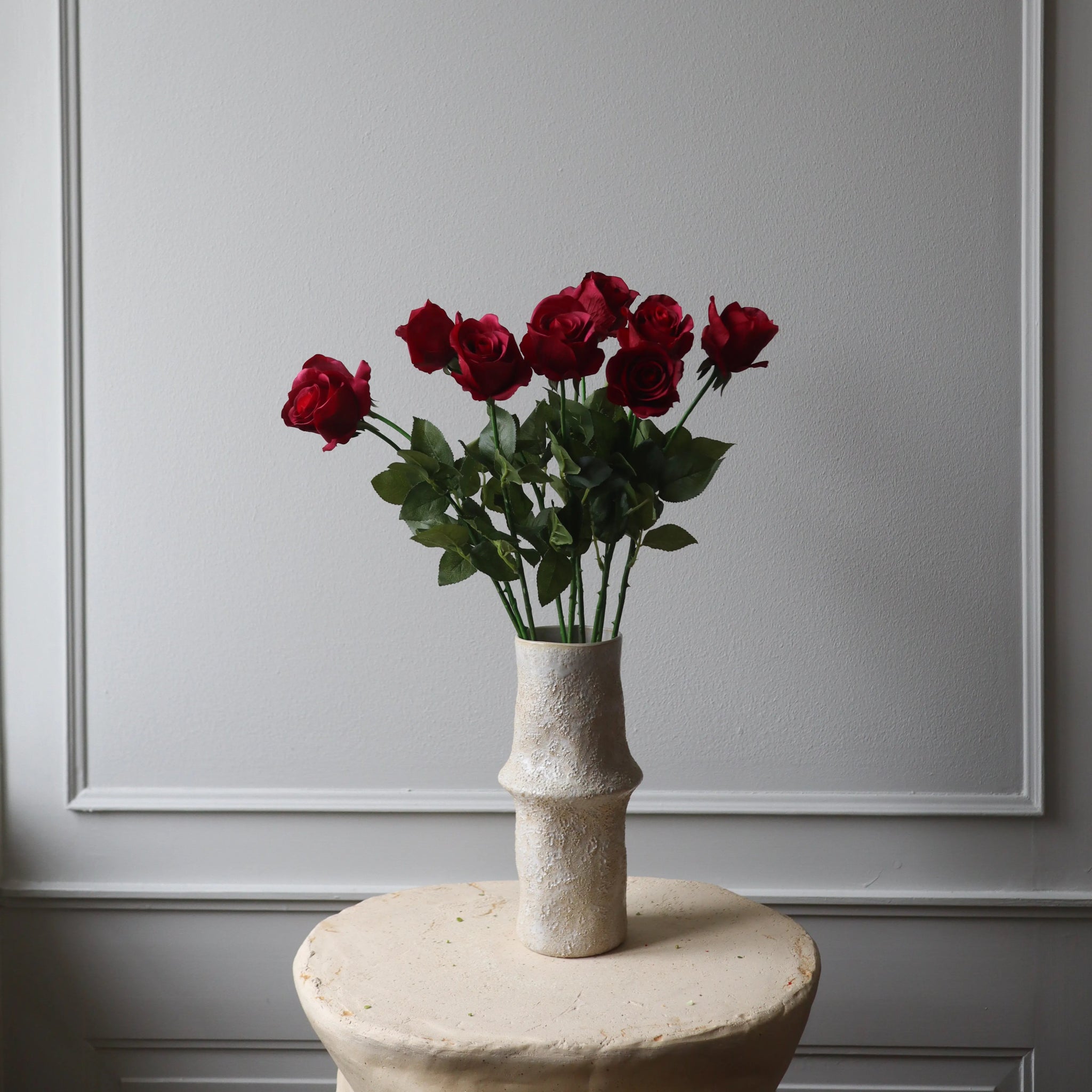Premium Longstem Rose in Dark Red from Botané