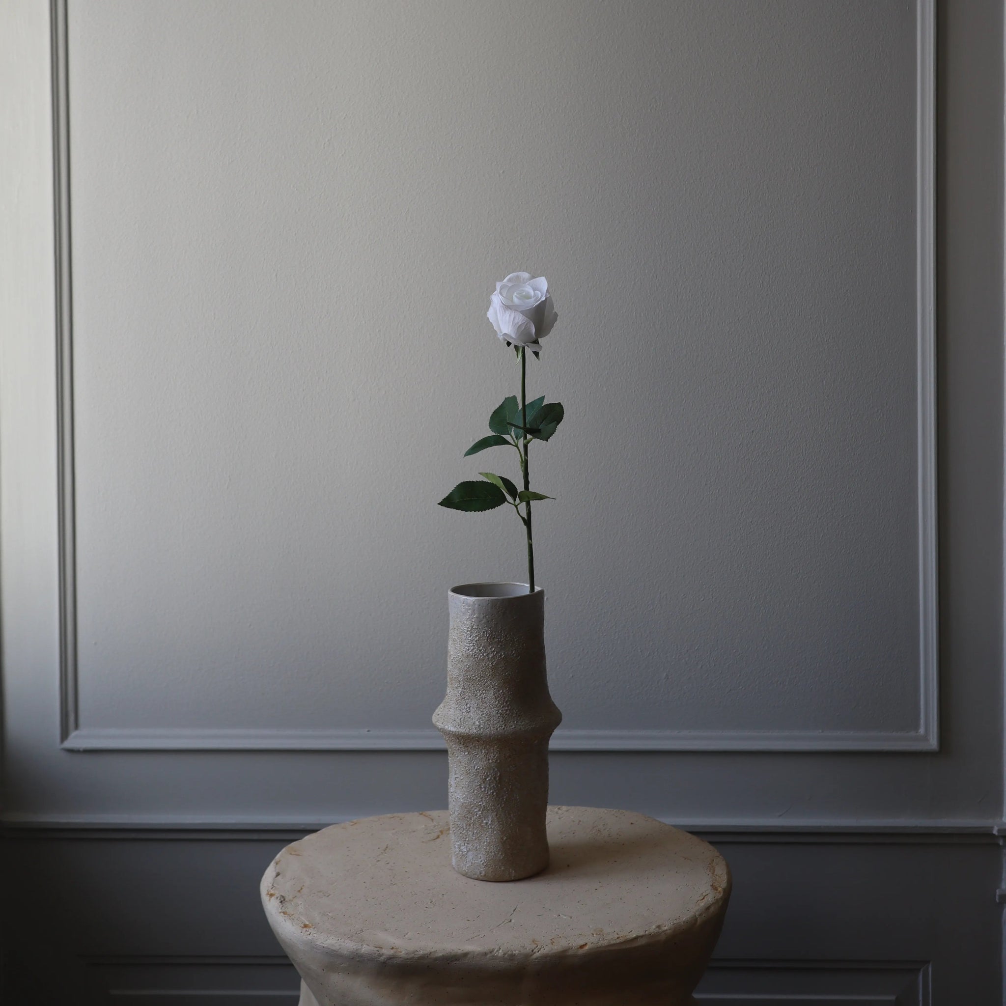 Premium Longstem Rose in White from Botané