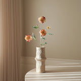 Rose Four Heads Poppy Flower