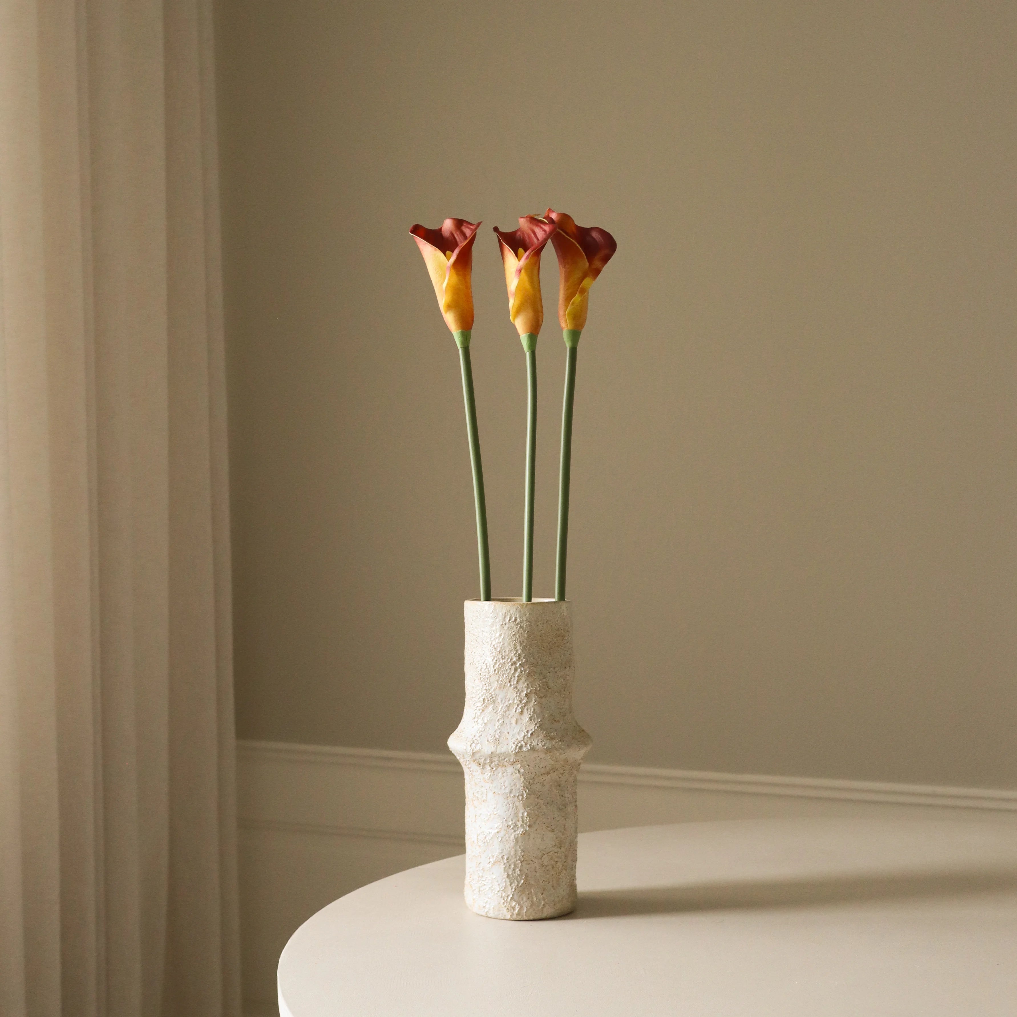 calla lily カラーリリー　花　彫刻　粘土　ゴールド　オブジェ　置物 Shop Calla Lily Flower from Botané