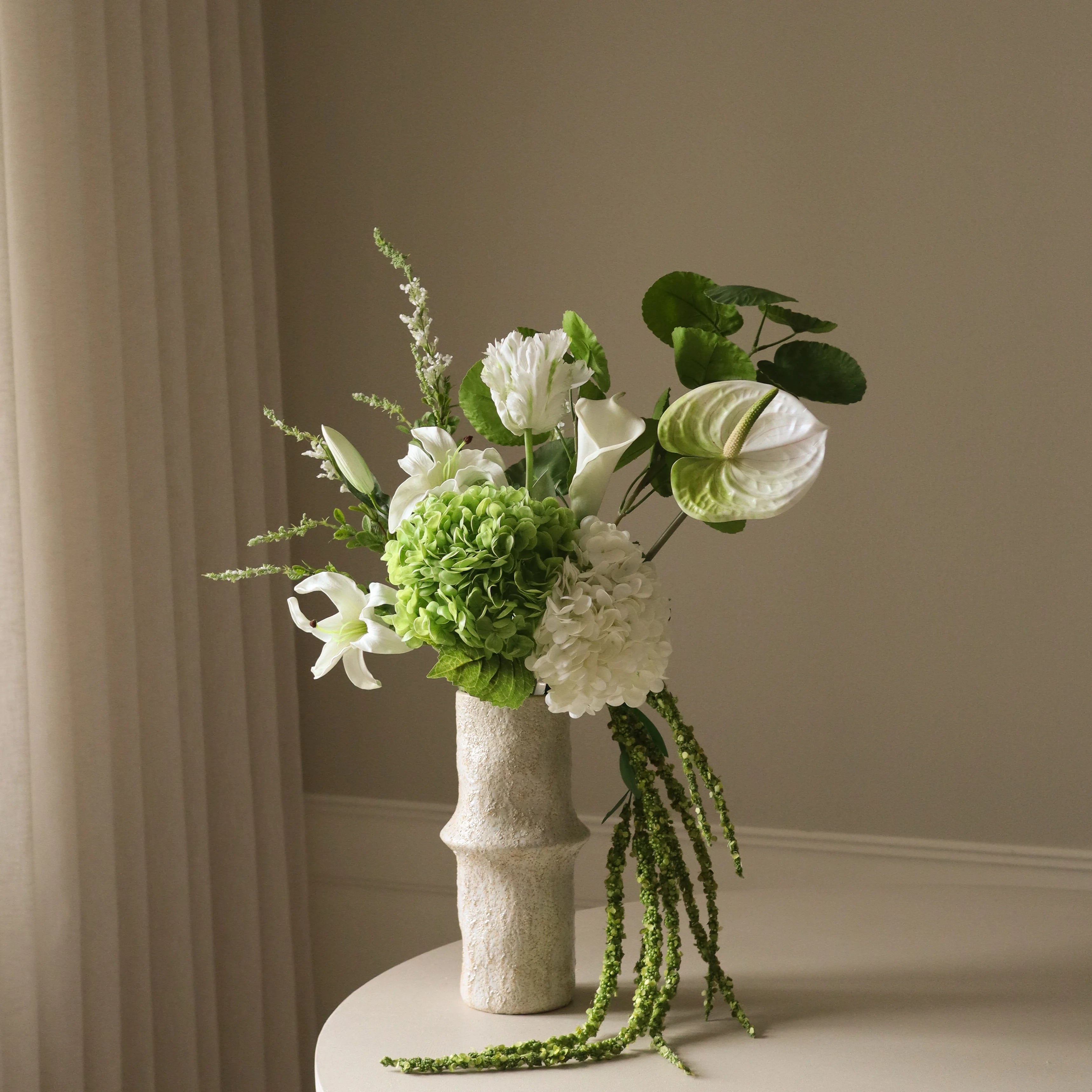 Greenie bouquet by Botane Studios - sage green wedding centerpiece inspiration