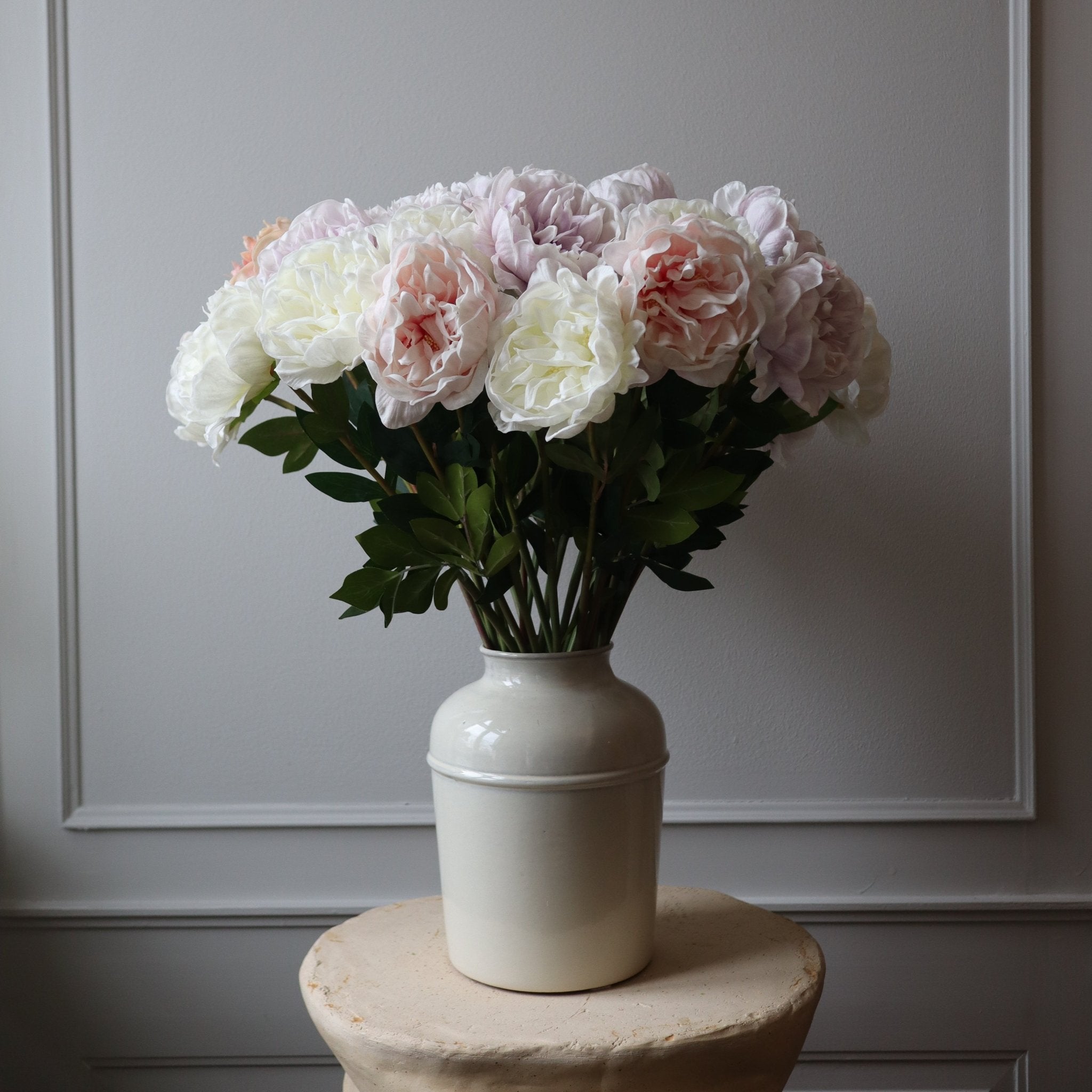 Artificial Elegant Peony Grand Bouquet from Botané